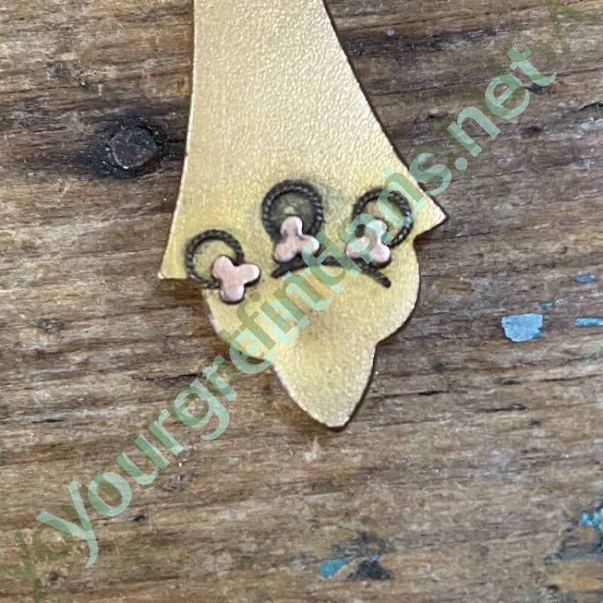 Antique Victorian Gold Filled Holy Cross Pendant and Chain Necklace Yourgreatfinds