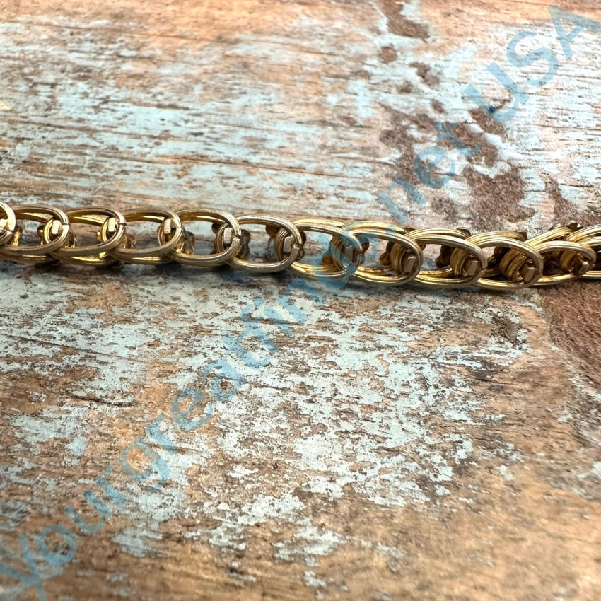 Antique Victorian Pinchbeck Gold Bookchain Watch Chain