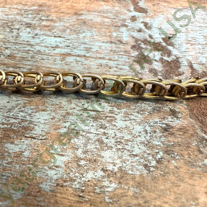 Antique Victorian Pinchbeck Gold Bookchain Watch Chain