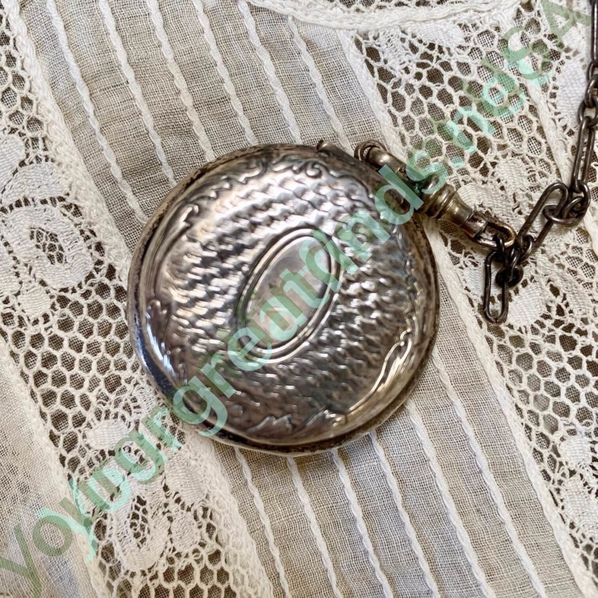 Antique Victorian Sterling Silver Chatelaine With Ring Yourgreatfinds