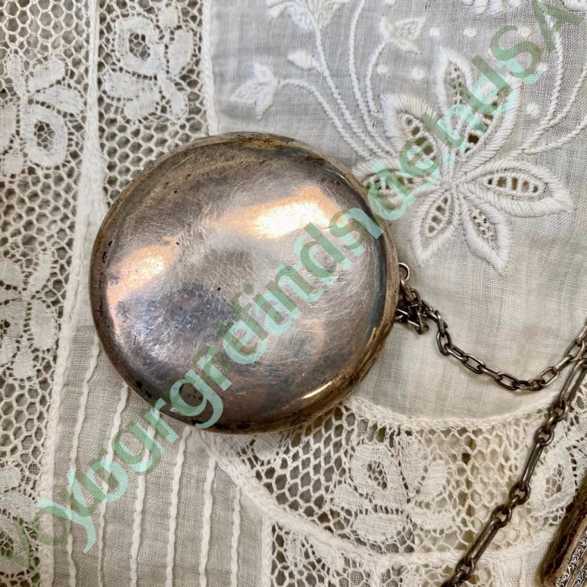 Antique Victorian Sterling Silver Chatelaine With Ring Yourgreatfinds