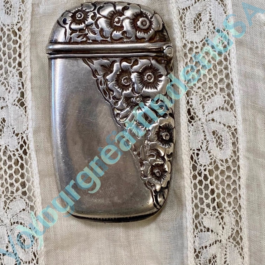 Antique Victorian Sterling Silver Match Safe Vesta Yourgreatfinds