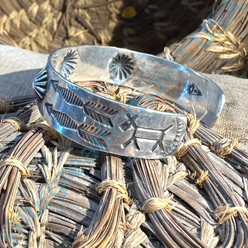 Signed EA Arrow Sterling Silver 925 Blue Turquoise Cuff Bracelet | eBay