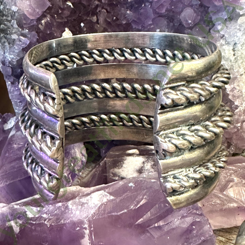 Authentic Sterling Silver Cuff Bracelet Frank Patania Jr