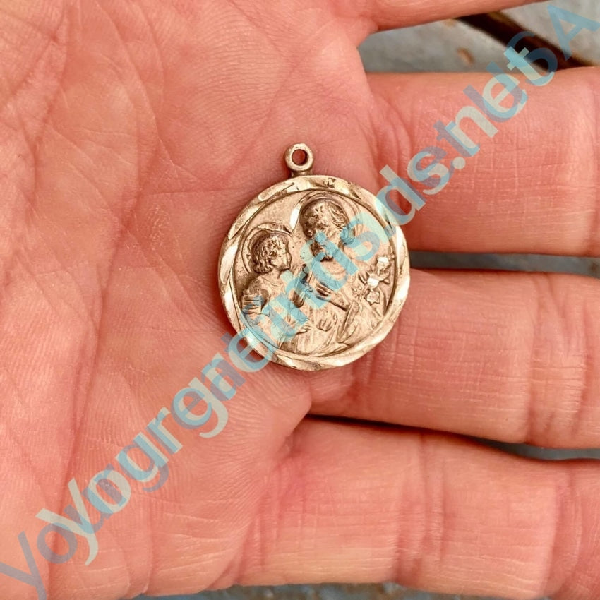 Beautiful Sterling Silver Devotional Metal Pendant Yourgreatfinds