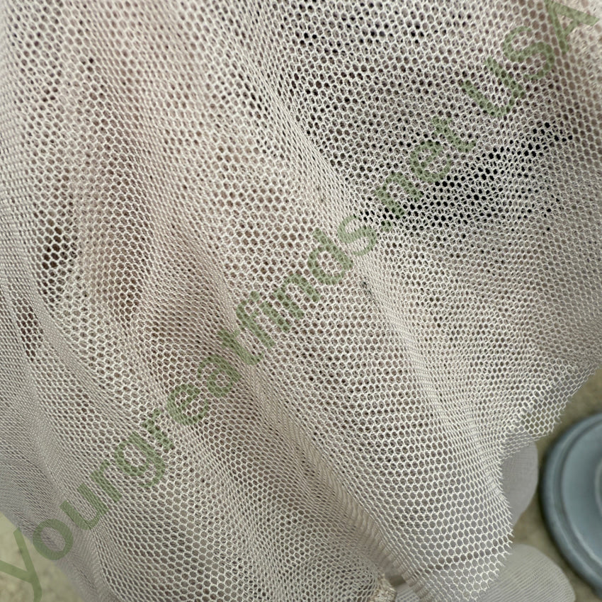 Black Embroidered off-White Tulle Maxi Dress Biya By Johnny Was NWT dress