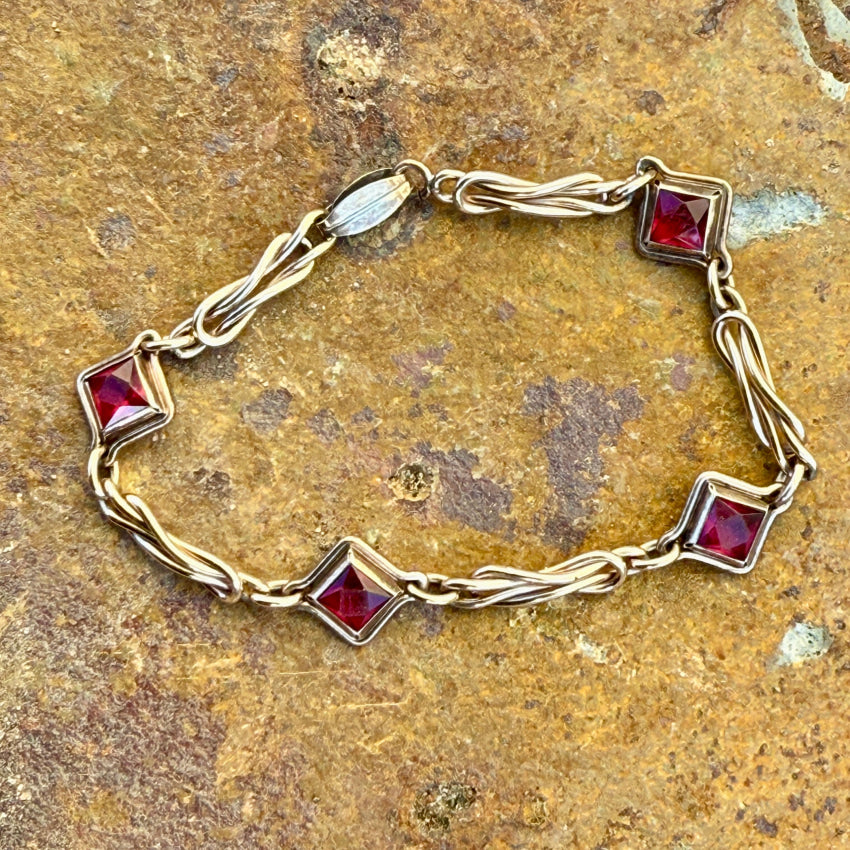 Bracelet 1/20 12kt Over Sterling Silver Vintage Vermeil bracelet