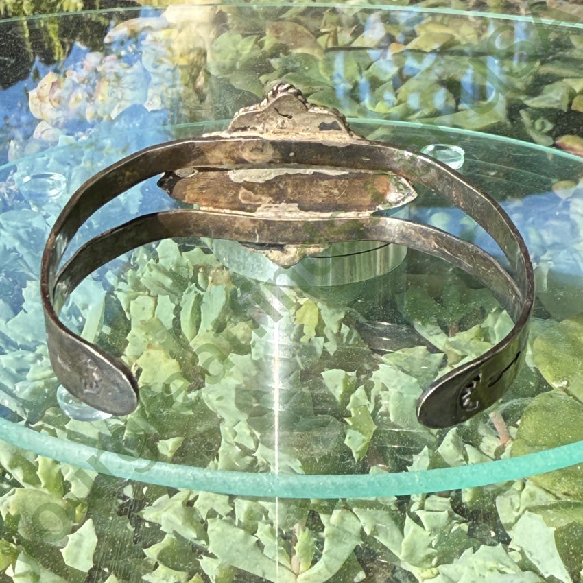 Bracelet Navajo Sterling Silver & Turquoise Vintage Fred Harvey Era bracelet