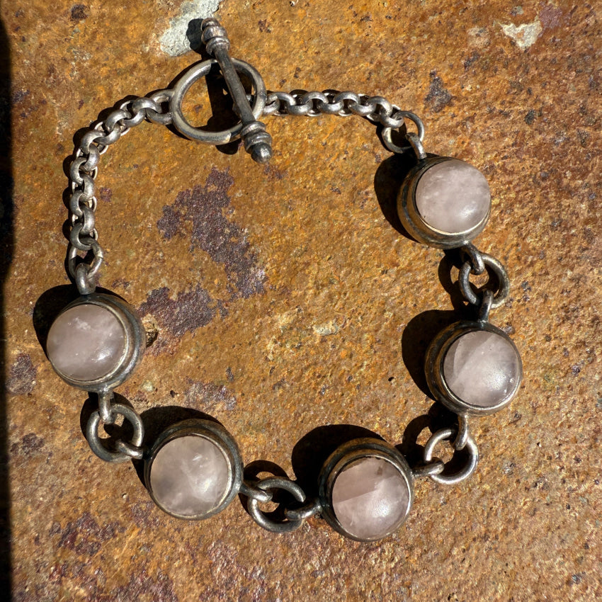 Bracelet Sterling Silver & Quartz Bracelet bracelet