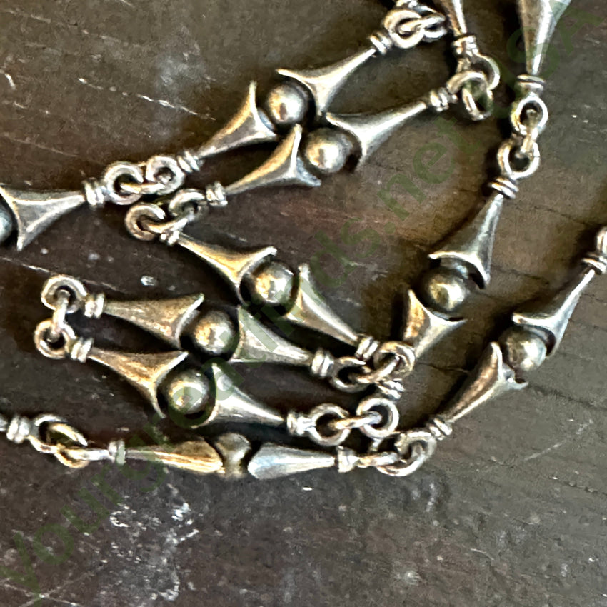 Cast Solid Sterling Silver 36’’ Long Chain Necklace Chain Necklace