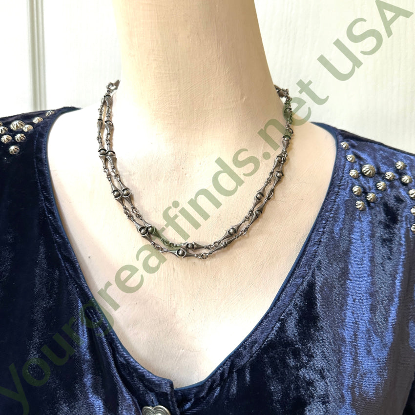 Cast Solid Sterling Silver 36’’ Long Chain Necklace Chain Necklace