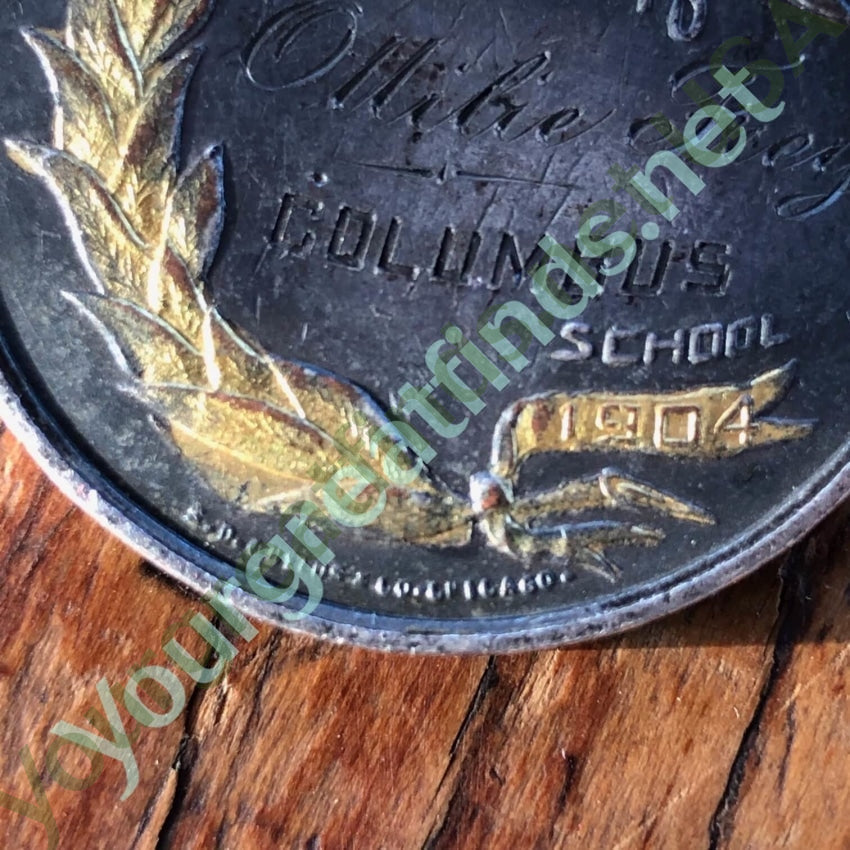 Chicago Daily News Patriotism Metal S.D. Childs 1904 Yourgreatfinds