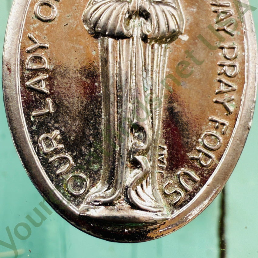 Costume Grade Double Sided St. Christopher Pendant pendant