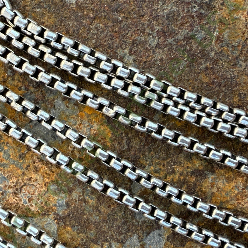 Degs & Sal Italian Chain of Recyled Sterling Silver 27’’ chain necklace