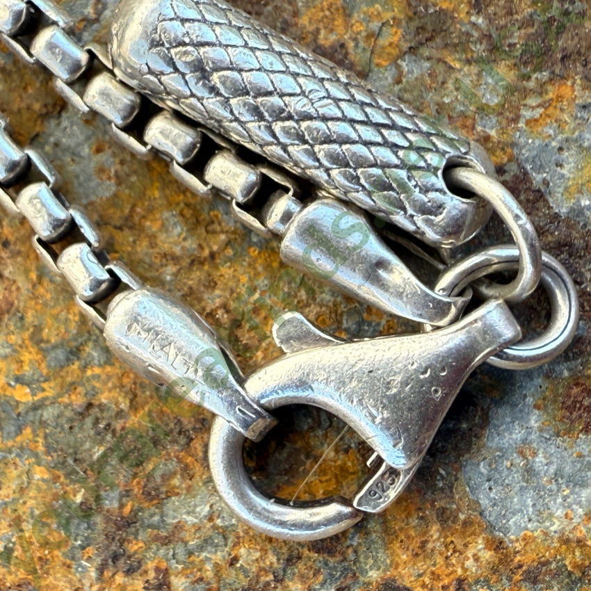 Degs & Sal Italian Chain of Recyled Sterling Silver 27’’ chain necklace