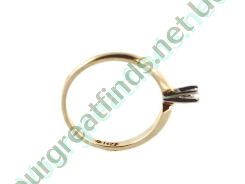 Diamond Engagement Ring 14k Gold Yourgreatfinds