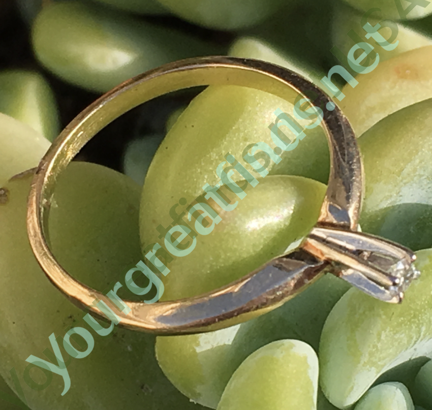 Diamond Engagement Ring 14k Gold Yourgreatfinds