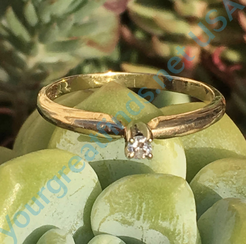 Diamond Engagement Ring 14k Gold Yourgreatfinds