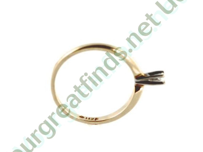 Diamond Engagement Ring 14k Gold Yourgreatfinds