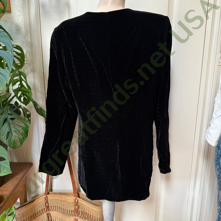 Double D Ranch Black Button Up Jacket jacket