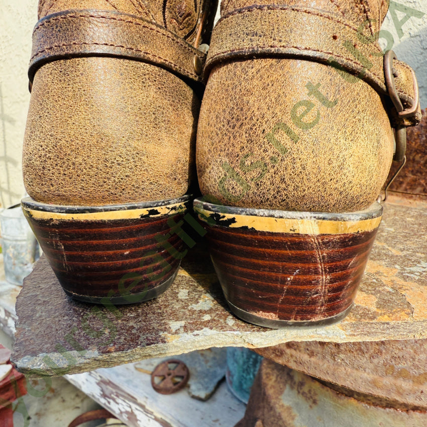 Durango Crush Heartbreaker Distressed Women’s Cowboy Boots 6.5 cowgirl boots