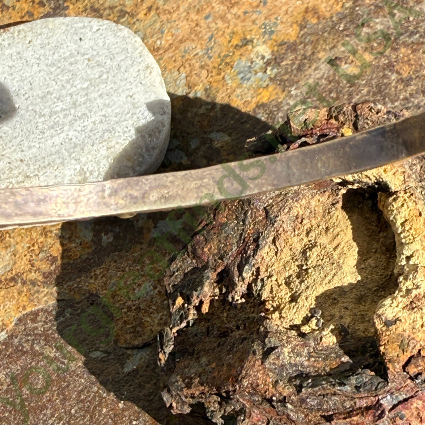 Early Zuni Sterling Silver Mint Green Turquoise Row Bracelet bracelet