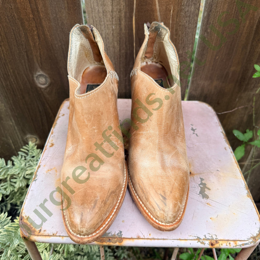 Freebird by Steven Steel Leather Boots Booties Size 9 Freebird boots