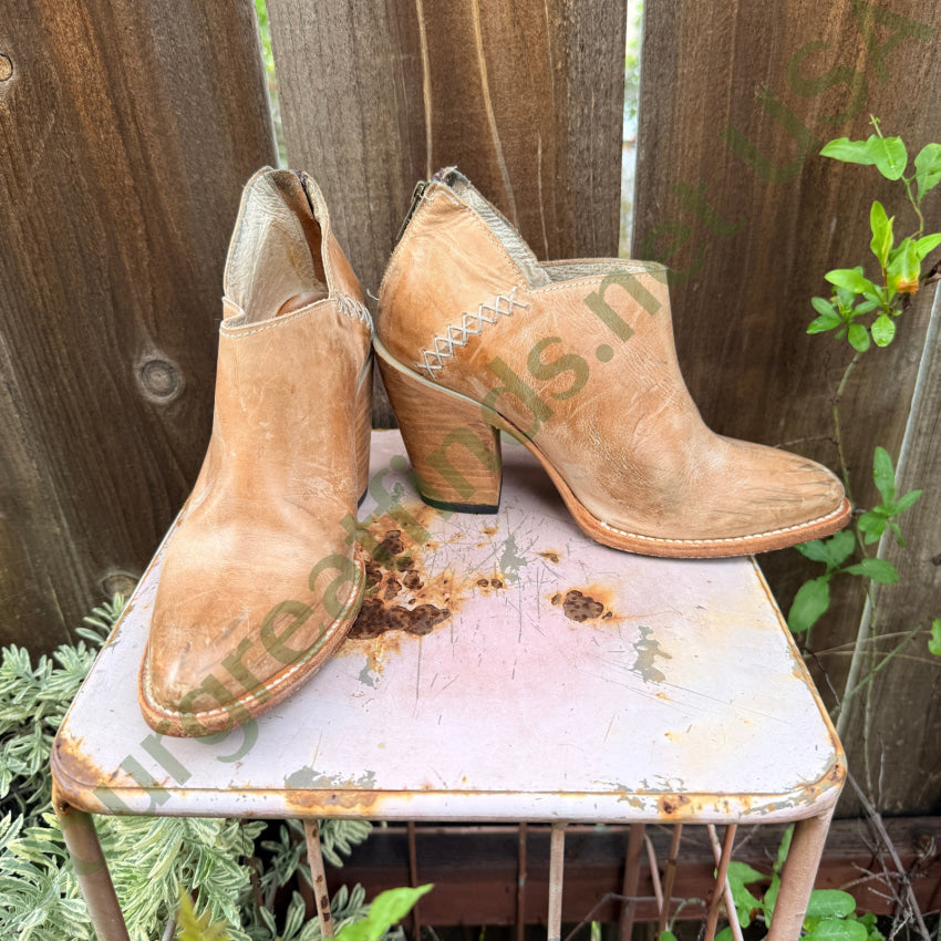 Freebird by Steven Steel Leather Boots Booties Size 9 Freebird boots