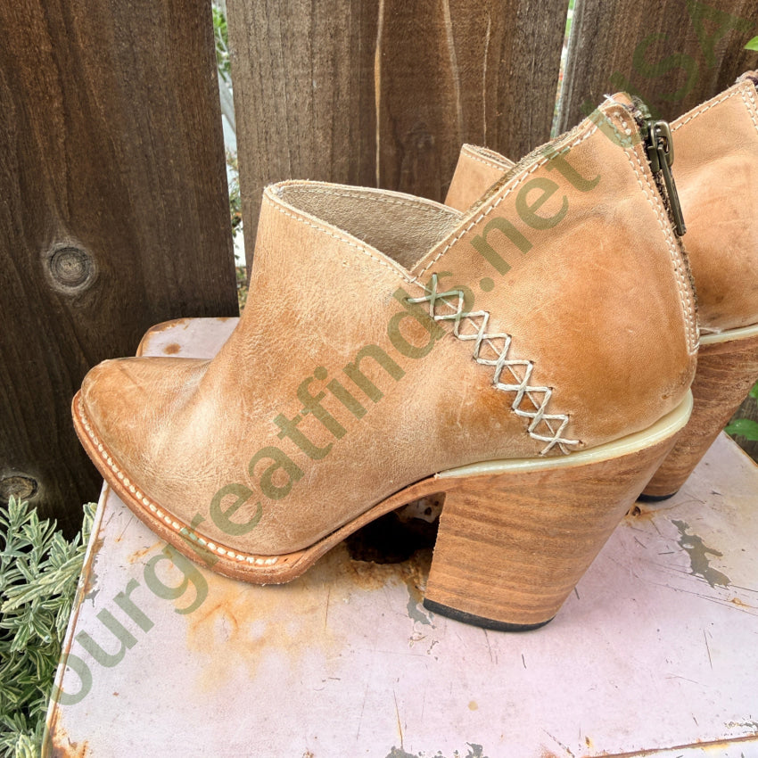 Freebird by Steven Steel Leather Boots Booties Size 9 Freebird boots