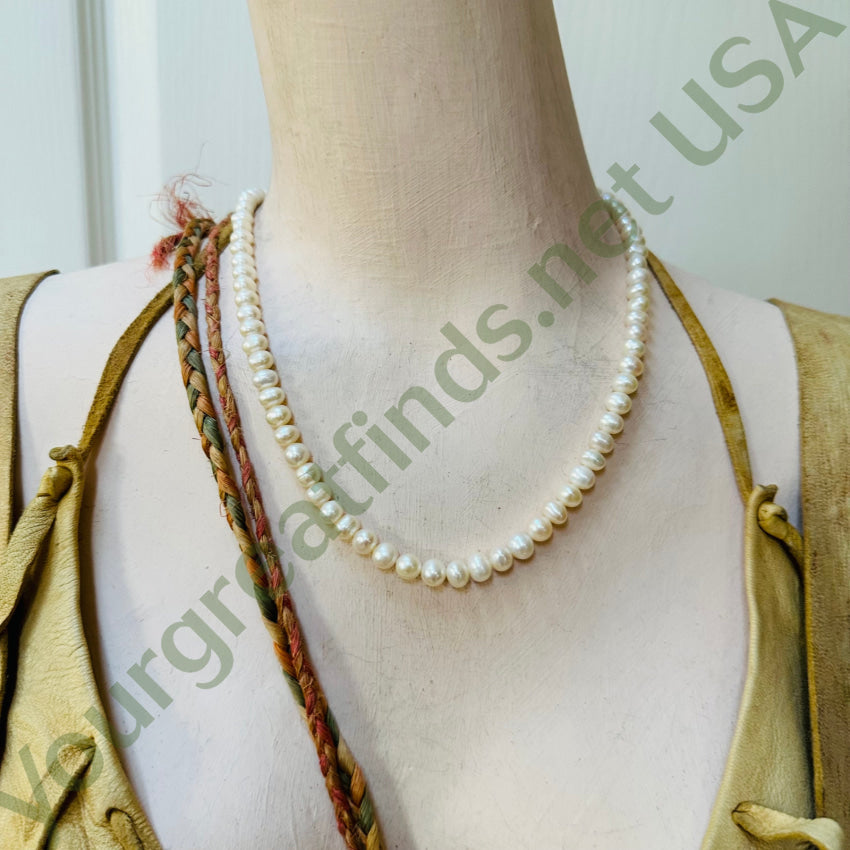 Freshwater Pearl Necklace 18.5 5.9Mm