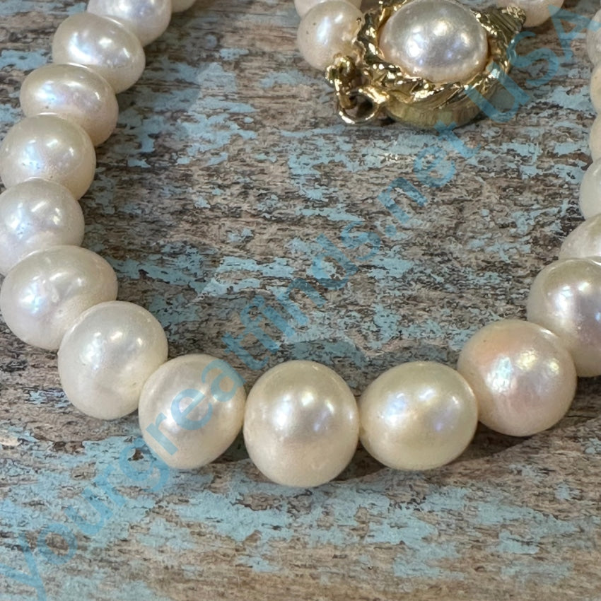 Freshwater Pearl Necklace 18.5 5.9Mm