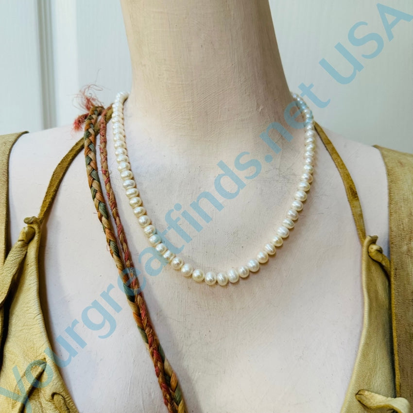 Freshwater Pearl Necklace 18.5 5.9Mm