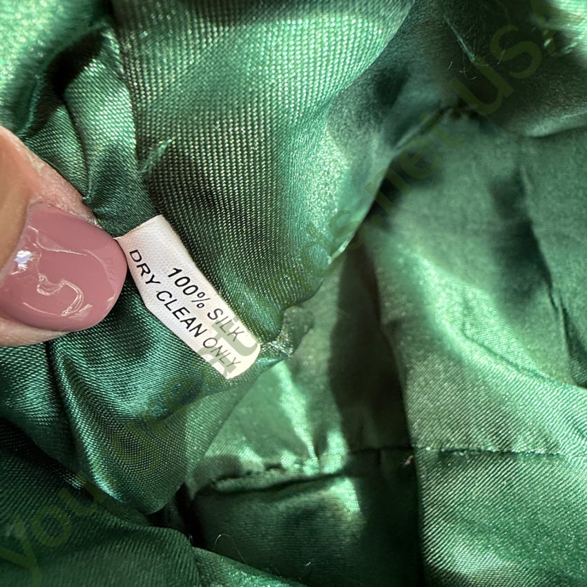 Genuine Chan Luu Knitted Silk ’Rag’ Basket Bag Leather Handle purse