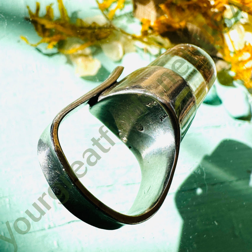 George Jensen Vivianna Torun Rutilated Quartz Ring #151 Sterling Apparel & Accessories