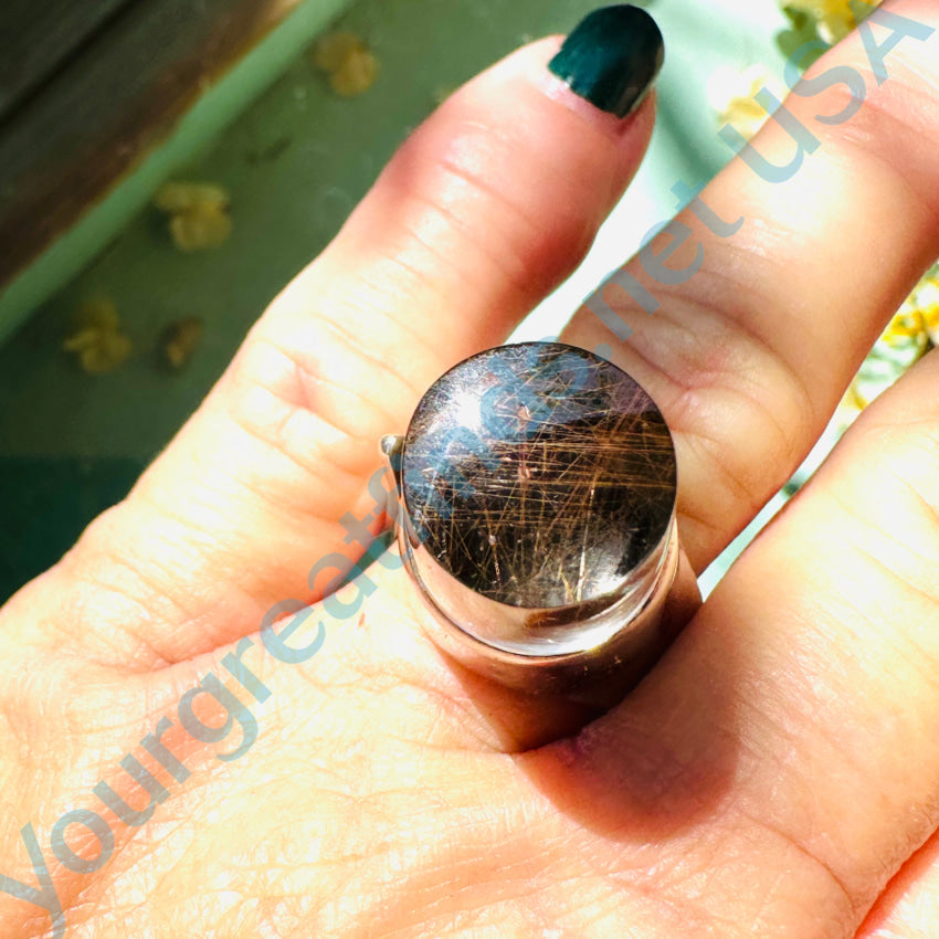 George Jensen Vivianna Torun Rutilated Quartz Ring #151 Sterling Apparel & Accessories