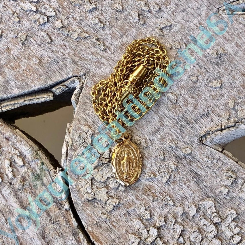 Stainless Steel Virgin Mary Pendant Gold Small Pendant Sets With Necklace  Catholic Goddess Lady Of Guadalupe, Madonna, Holy Mother Of God Charm From  Dazzingjewelry, $3.53 | DHgate.Com