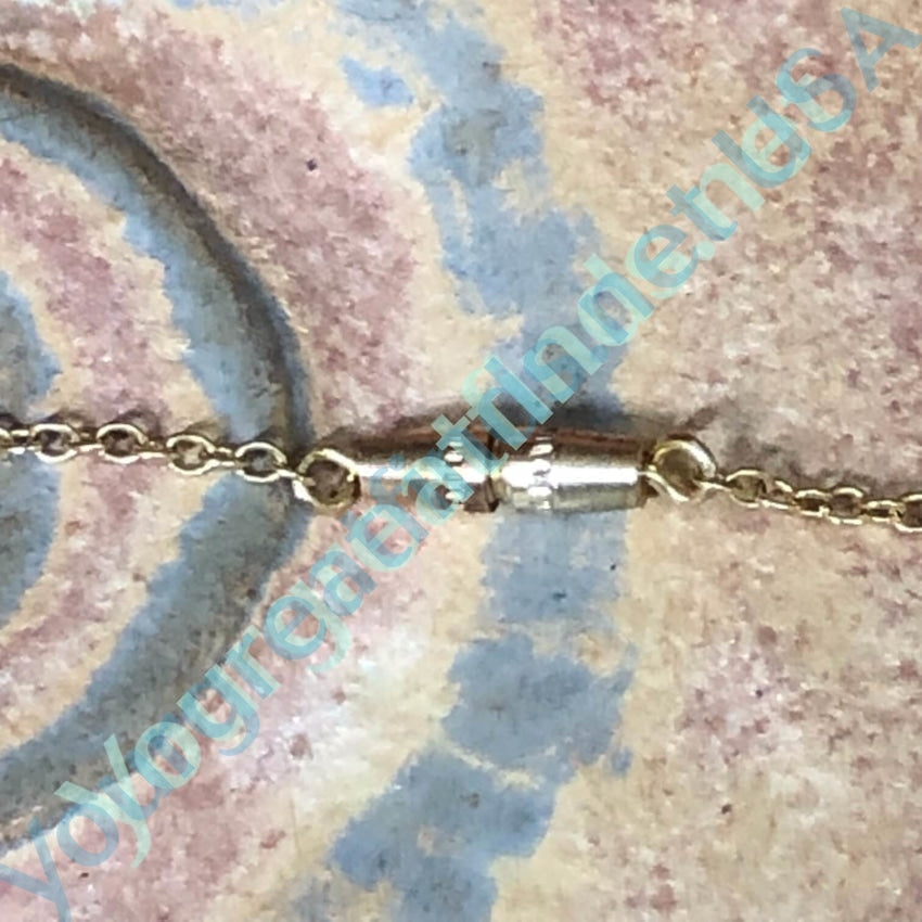 Gold over Sterling Silver Catholic Baby Necklace Yourgreatfinds