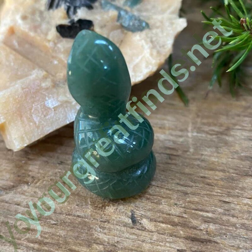 Hand Carved Green Jadeite Cobra Figurine Yourgreatfinds