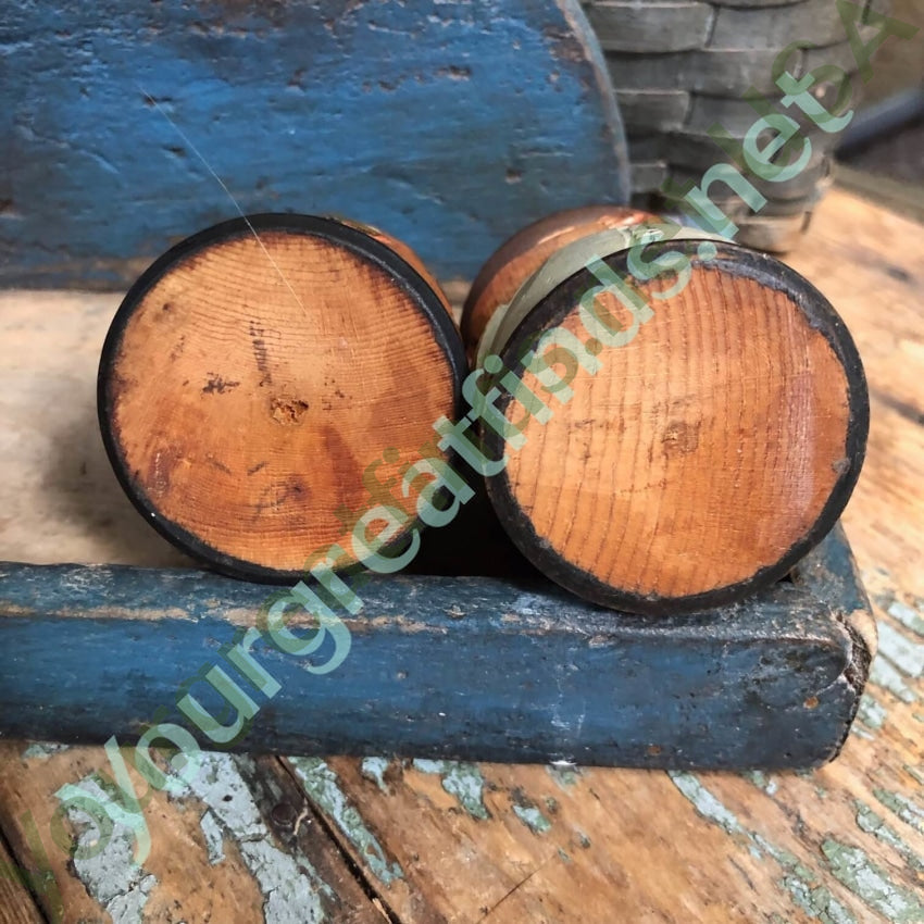 Hand Carved Wood German Stout Man Woman Salt Pepper Shakers Yourgreatfinds