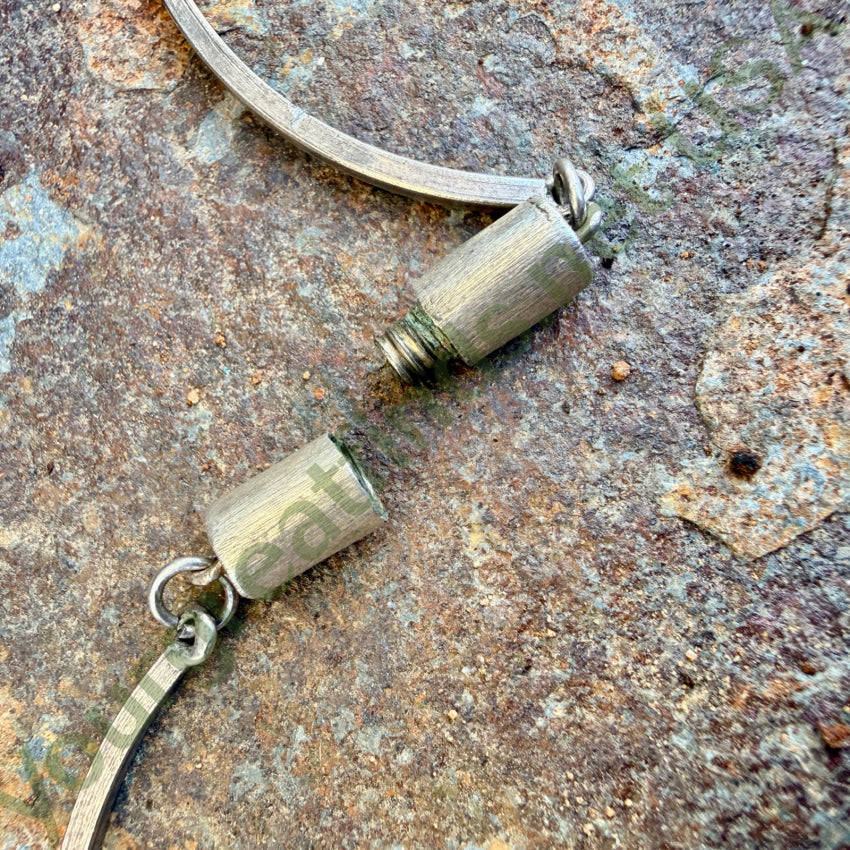 Handmade Sterling Silver & Turquoise Chandelier Necklace necklace