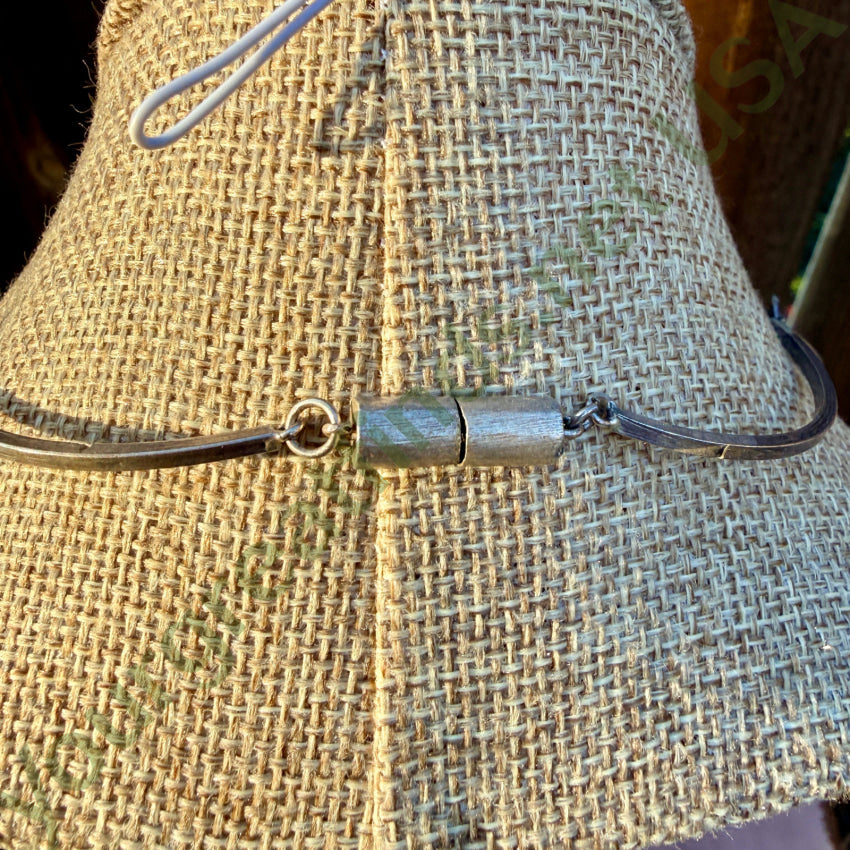 Handmade Sterling Silver & Turquoise Chandelier Necklace necklace