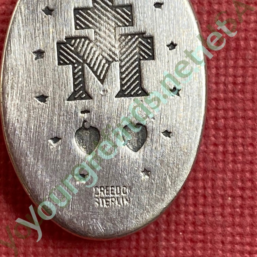 Heavy Solid Sterling Silver Catholic Miraculous Mary Necklace Yourgreatfinds