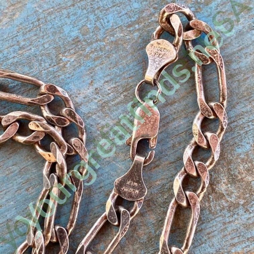 Heavy Solid Sterling Silver Figaro Chain Yourgreatfinds