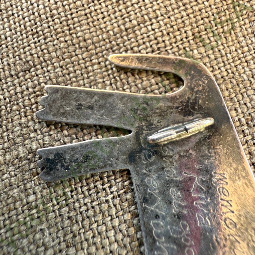 Kiva The Dog Sterling Silver Memory Pin pin / brooch