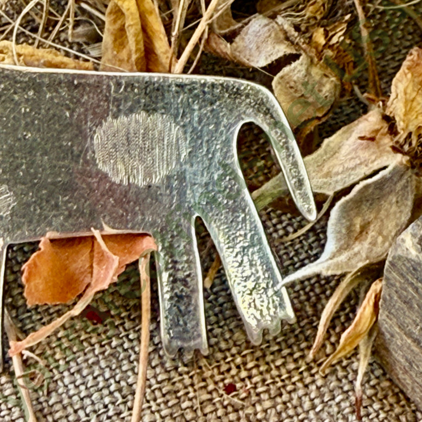 Kiva The Dog Sterling Silver Memory Pin pin / brooch