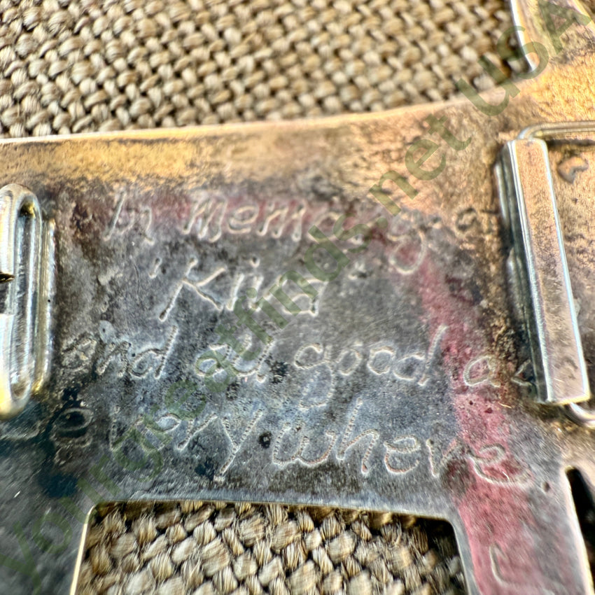 Kiva The Dog Sterling Silver Memory Pin pin / brooch