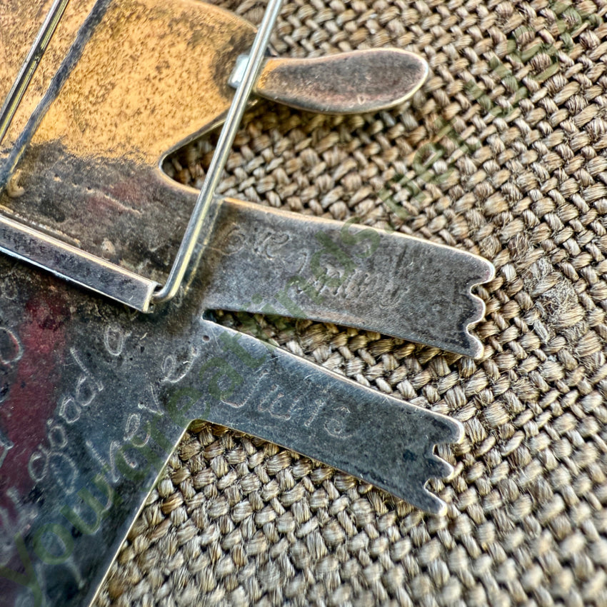 Kiva The Dog Sterling Silver Memory Pin pin / brooch