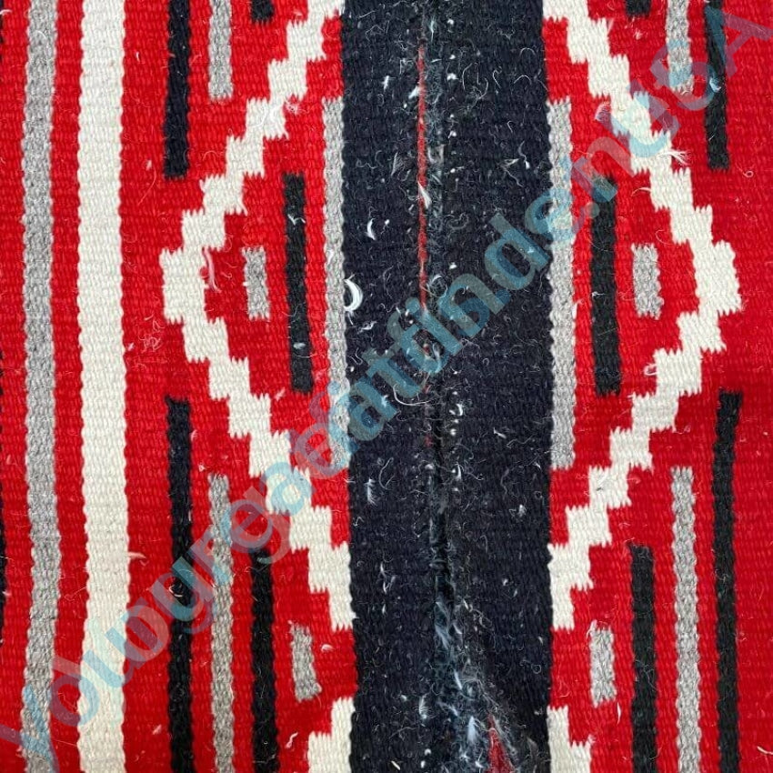 Large Navajo Rug Pillow Cover Vintage Yourgreatfinds