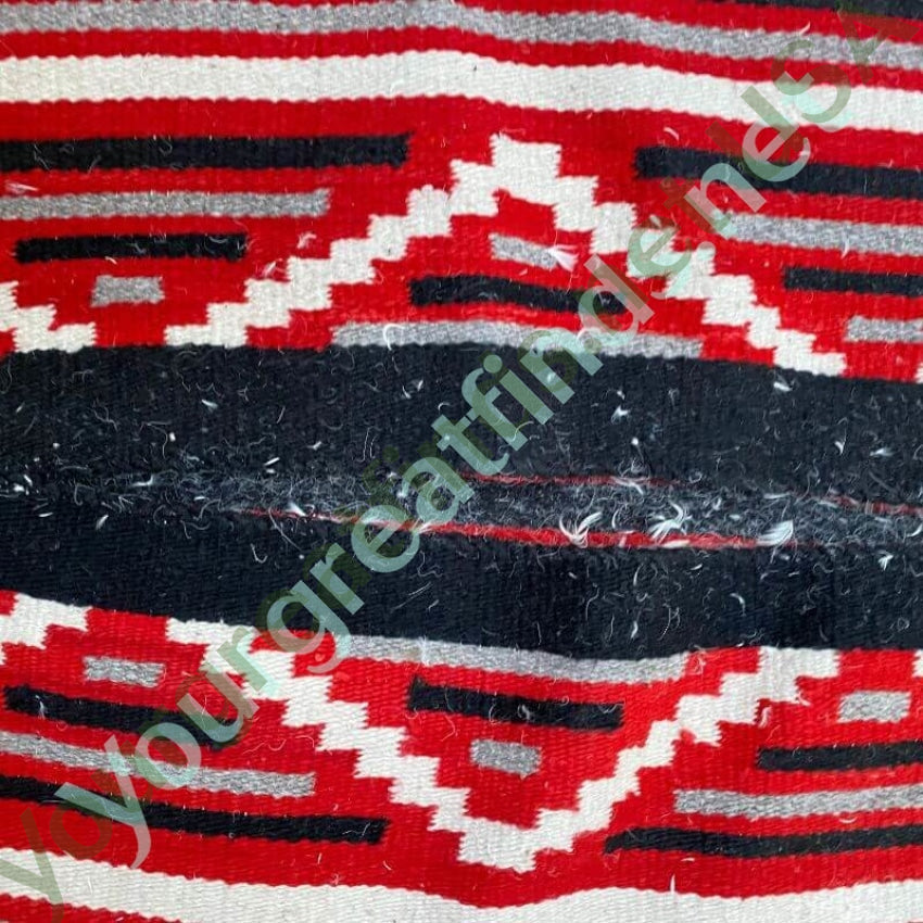 Large Navajo Rug Pillow Cover Vintage Yourgreatfinds