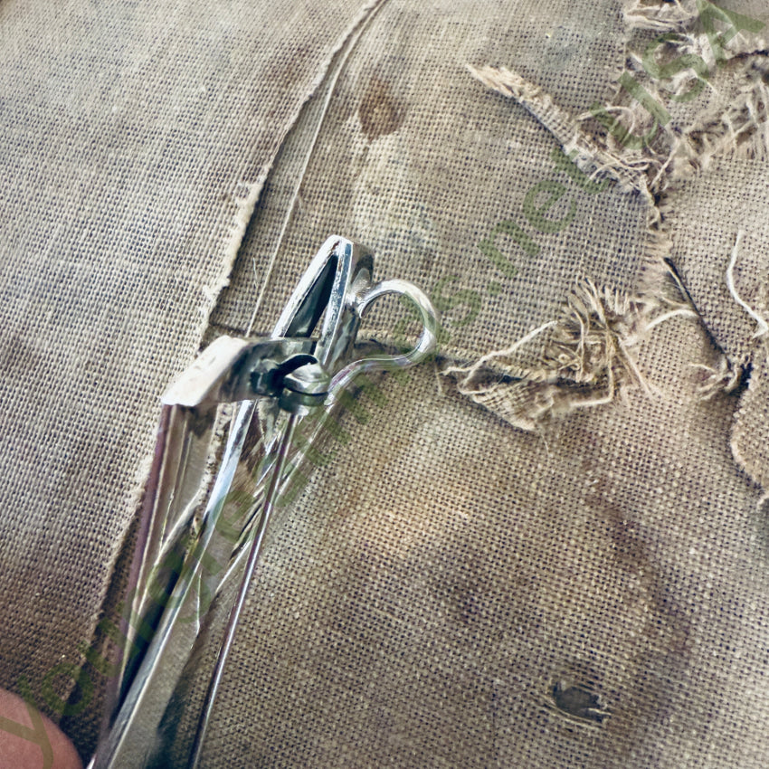 Large Vintage Sterling Silver Pendant / Pin Shooting Star pendant pin